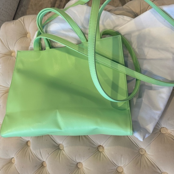 Telfar Women's Green Tote Bag - Picture 3 of 4